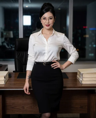 Zhiqing，33, uma companheira de IA fictícia